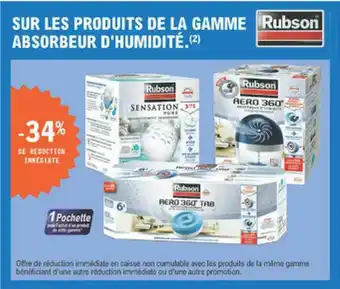 E.Leclerc La Gamme Absorbeur D'humidité Rubson offre