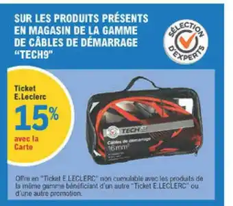 La Gamme De Câbles De Démarrage