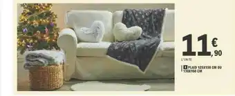 E.Leclerc Plaid 125 X 150 Cm Ou 130 X 160 Cm offre
