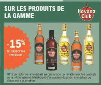 E.Leclerc La Gamme Havana Club offre