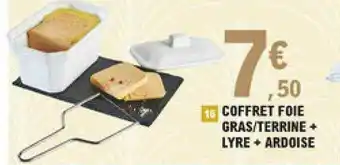 E.Leclerc Coffret Foie Gras - Terrine + Lyre + Ardoise offre