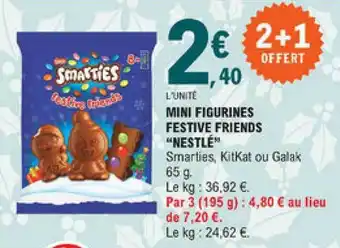 E.Leclerc Mini Figurines Festive Friends offre