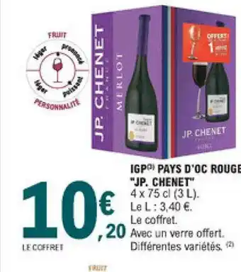 Igp Pays D'oc Rouge