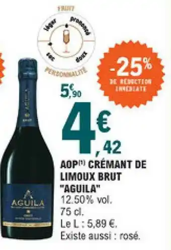 E.Leclerc Aop Crémant De Limoux Brut offre
