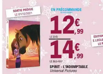 E.Leclerc Spirit - L'indomptable offre