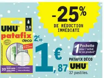 E.Leclerc Patafix Déco Uhu offre