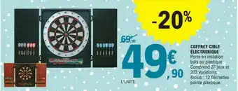 E.Leclerc Coffret Cible électronique offre