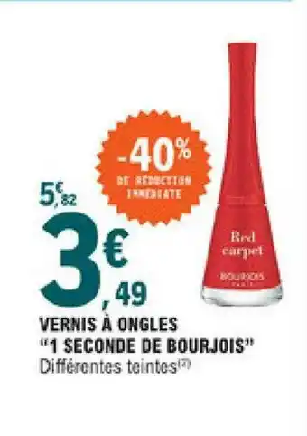 E.Leclerc Vernis à Ongles offre