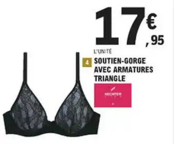 E.Leclerc Soutien-gorge Avec Armatures Triangle offre