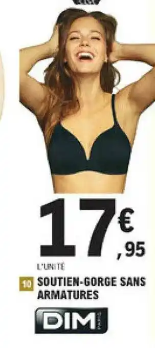 E.Leclerc Soutien-gorge Sans Armatures Dim offre