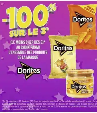 Géant Casino Produits De La Marque Doritos offre