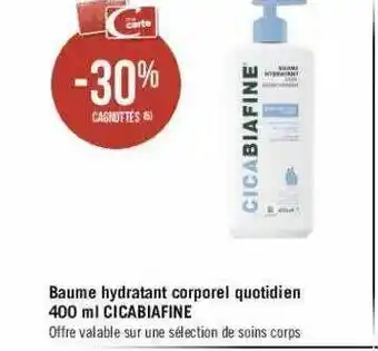 Baume Hydratant Corporel Quotidien 40 Ml Cicabiafine