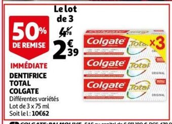 Dentifrice