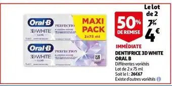 Dentifrice 3d white