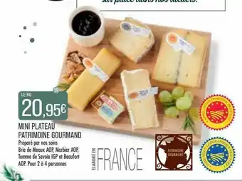 Match Mini Plateau Patrimoine Gourmand offre