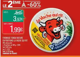 Match Fromage Fondue Nature En Portions La Vache Qui Rit offre