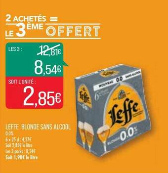 Leffe Blonde Sans Alcool