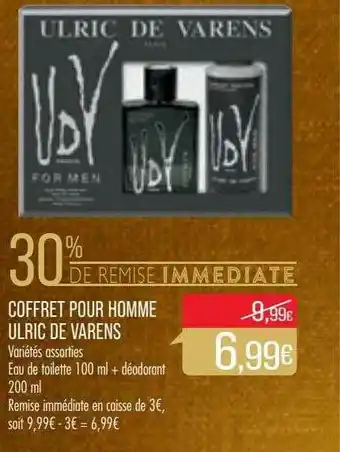 Match Coffret Pour Homme Ulric De Varens offre