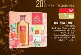 Match Coffret Mont St Michel offre