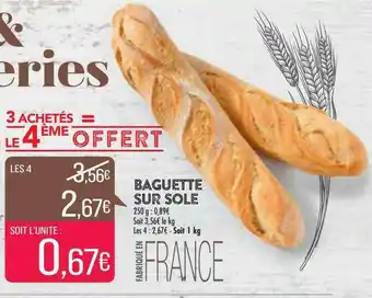 Match Baguette Sur Sole offre