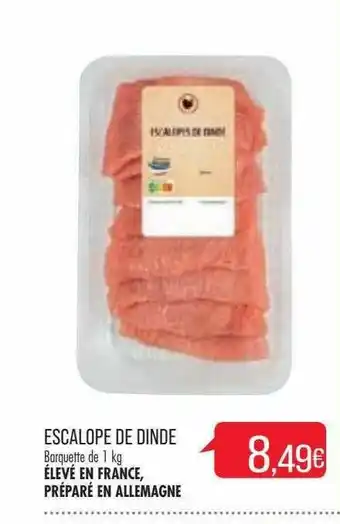 Match Escalope De Dinde offre
