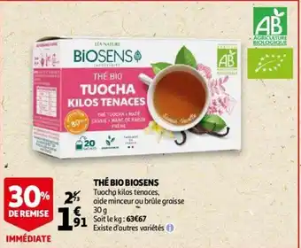 Thé Bio Biosens