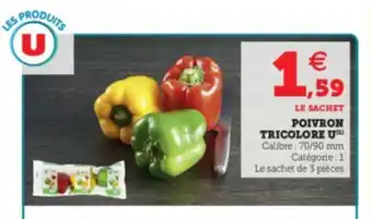 Super U Poivron Tricolore U offre