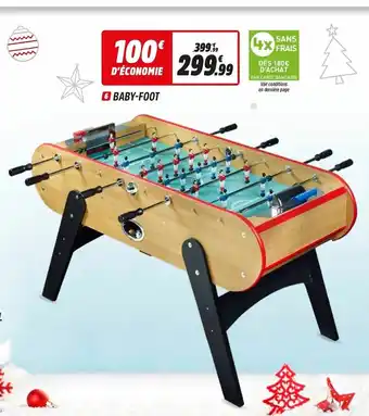 Intersport Baby-Foot offre