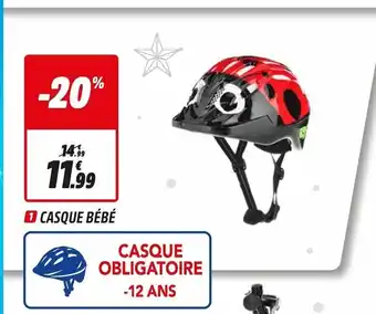Intersport Casque Bébé offre