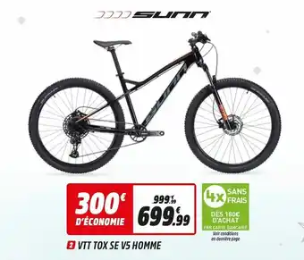 Intersport VTT Tox Se Vs Homme offre