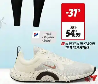 W Renew In-Season Tr 11 Prm Femme