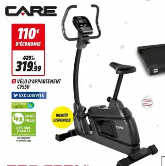 Intersport Vélo D'Appartement CV550 offre