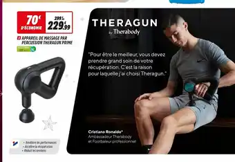 Intersport Appareil De Massage Par Percussion Theragun Prime offre