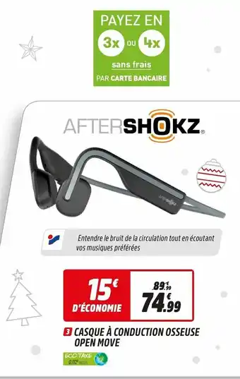 Casque a Conduction Osseuse Open Move