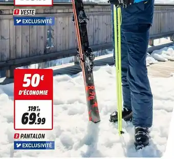 Intersport Pantalon offre