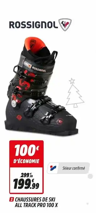 Intersport Chaussures De Ski ALL Track Pro 100 X offre