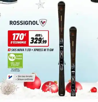 Skis Nova 7 Ltd + Xpress W 11 GW