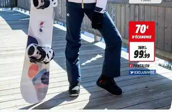 Intersport Pantalon offre