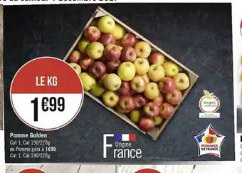 Géant Casino Pomme Golden offre