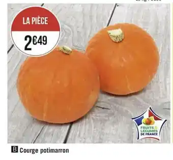 Géant Casino Courge Potimarron offre