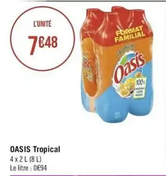 Géant Casino Oasis Tropical offre