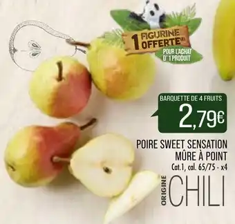 Match Poire Sweet Sensation offre