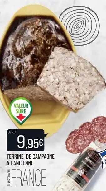 Match Terrine de Campagne à L'Ancienne offre