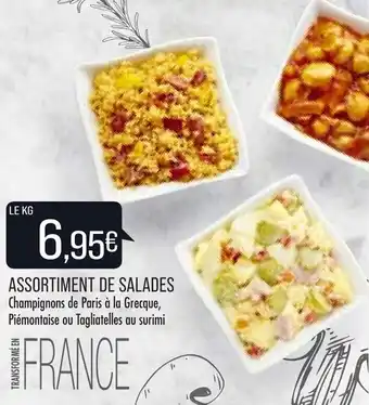 Match Assortiment de Salades offre