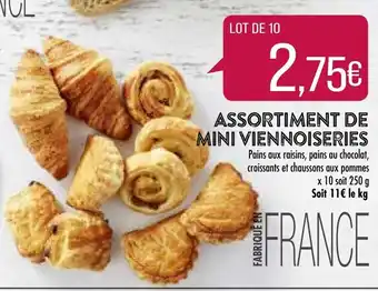 Match Assortiment de Mini VIennoiseries offre