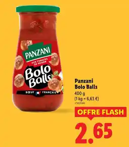 Lidl PANZANI Bolo balls offre