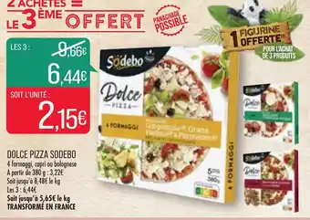 Dolce Pizza Sodebo