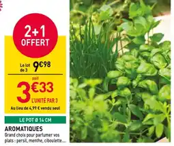 RAGT Jardin & Maison Aromatiques offre