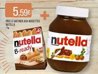 Match Pâte à tartiner aux noisettes Nutella offre