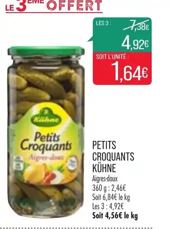 Match Petits Croquants Kühne offre